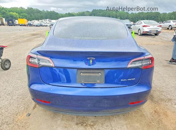 5YJ3E1EB5MF948156 2021 TESLA MODEL Blue 