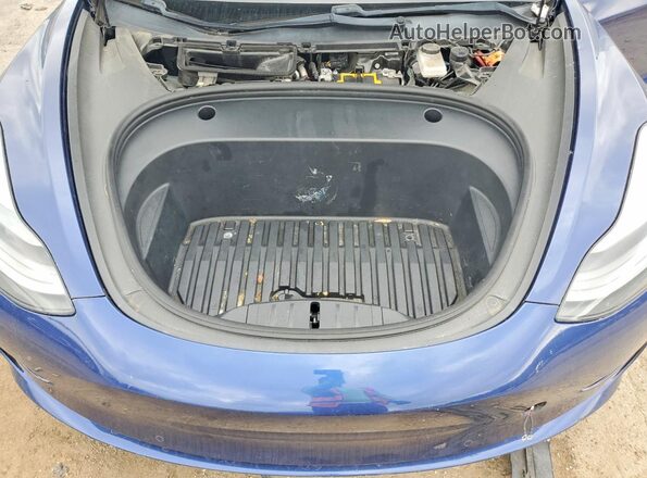 5YJ3E1EB5MF948156 2021 TESLA MODEL Blue 