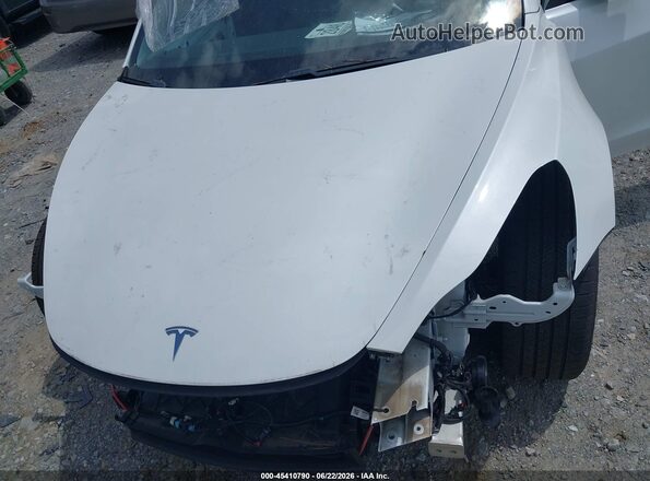 5YJ3E1EB5MF974806 2021 TESLA MODEL 3 Белый Вид сзади