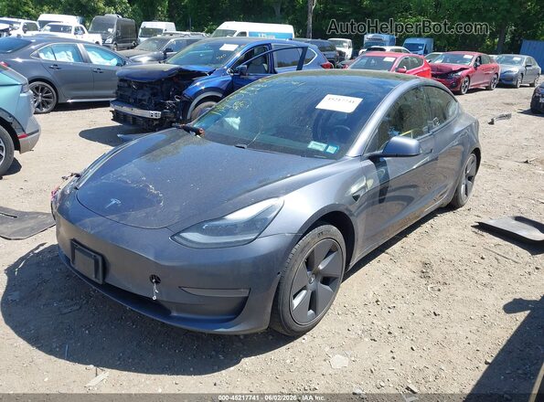 5YJ3E1EB5MF979195 2021 TESLA MODEL 3 Gray Przód lewy