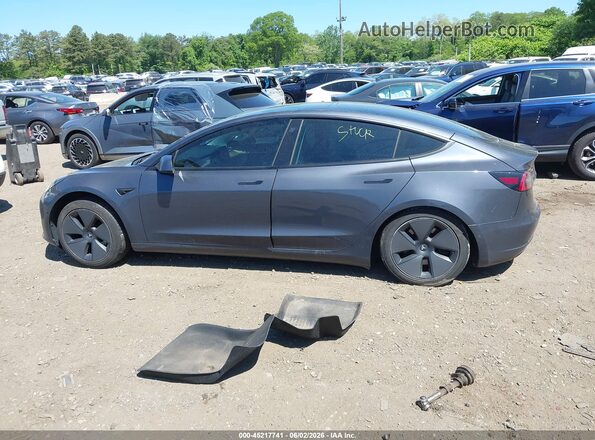 5YJ3E1EB5MF979195 2021 TESLA MODEL 3 Gray Widok wnętrza 360 stopni