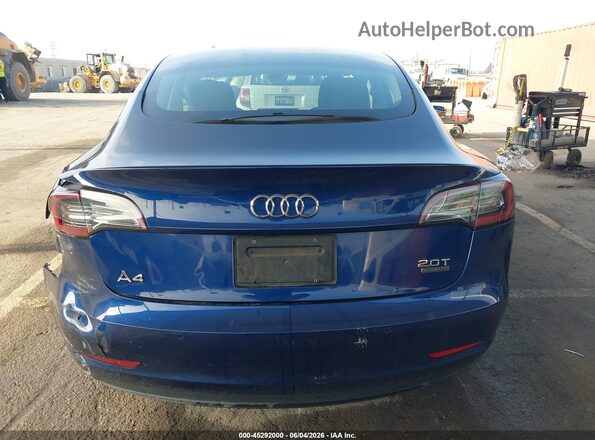 5YJ3E1EB5NF143954 2022 TESLA MODEL 3 Blue 