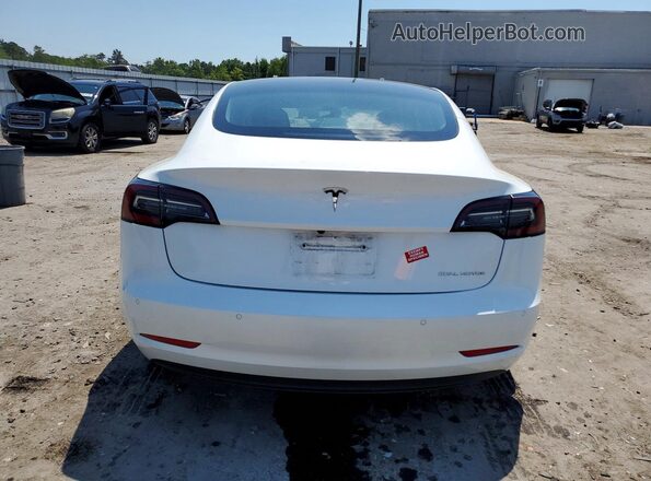 5YJ3E1EB5NF250177 2022 TESLA MODEL Белый Вид сзади