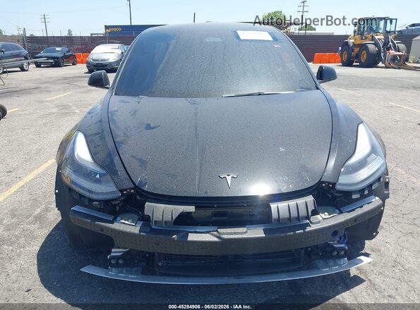 5YJ3E1EB5NF277072 2022 TESLA MODEL 3 Черный Вид задней части салона