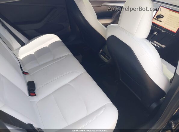 5YJ3E1EB5NF277072 2022 TESLA MODEL 3 Черный Вид наклейки с VIN-кодом