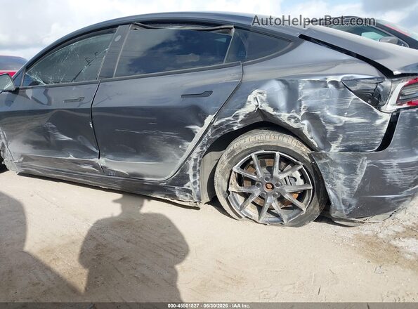 5YJ3E1EB5PF659475 2023 TESLA MODEL 3 Серый Вид спереди