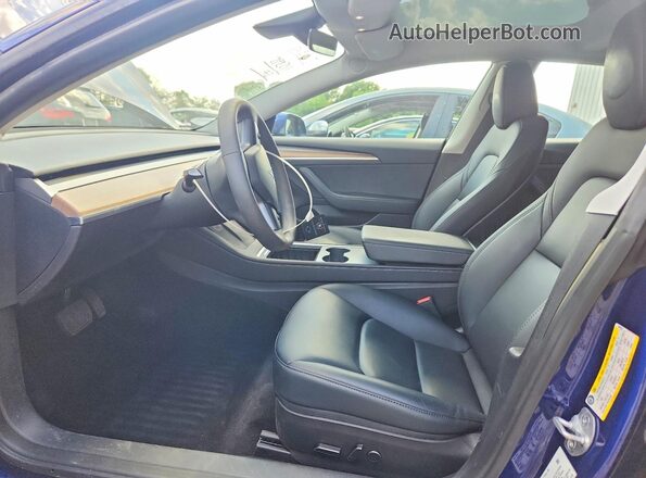 5YJ3E1EB5PF660934 2023 TESLA MODEL Blue 