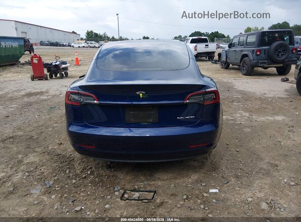 5YJ3E1EB5PF670170 2023 TESLA MODEL 3 Blue 