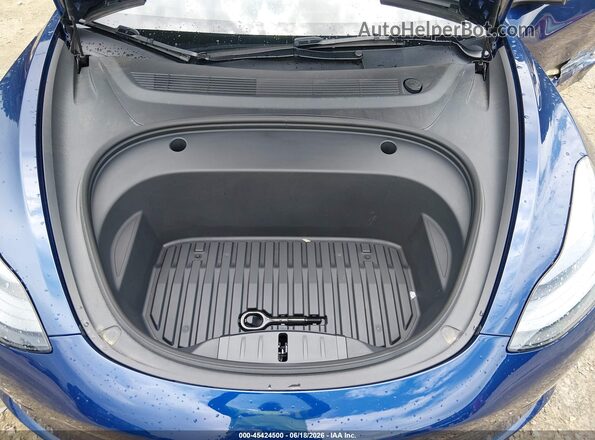 5YJ3E1EB5PF670170 2023 TESLA MODEL 3 Blue Vista trasera