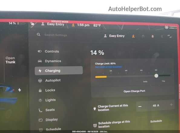 5YJ3E1EB5PF670170 2023 TESLA MODEL 3 Blue 