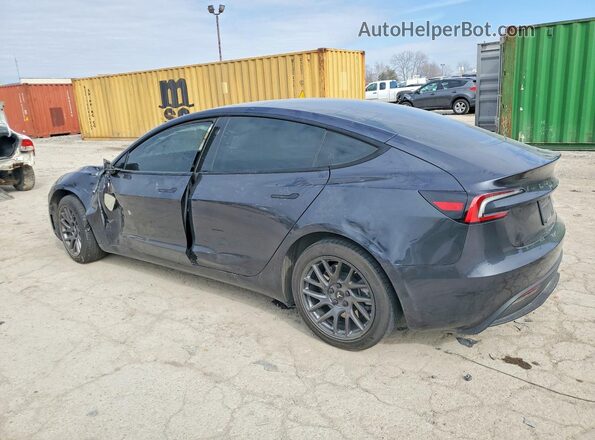 5YJ3E1EB5RF816005 2024 TESLA MODEL Charcoal უკანა მარცხენა