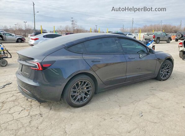 5YJ3E1EB5RF816005 2024 TESLA MODEL Charcoal უკანა მარჯვენა