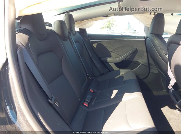 5YJ3E1EB5SF928311 2025 TESLA MODEL 3 Серый Вид наклейки с VIN-кодом