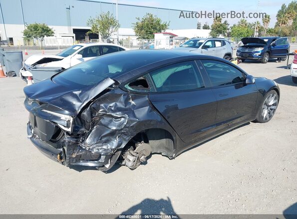 5YJ3E1EB5SF928311 2025 TESLA MODEL 3 Серый Задняя правая четверть