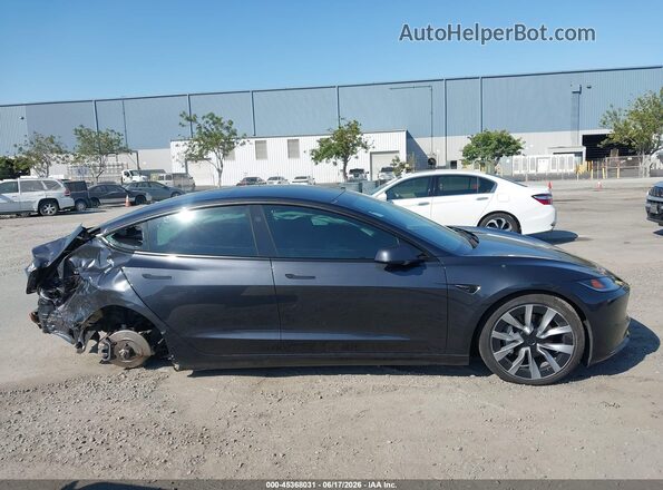 5YJ3E1EB5SF928311 2025 TESLA MODEL 3 Серый Панорамный вид салона 360°
