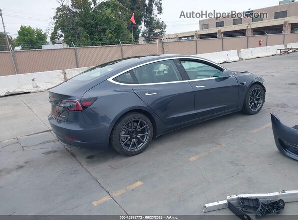 5YJ3E1EB6JF089834 2018 TESLA MODEL 3 Gray Rear right