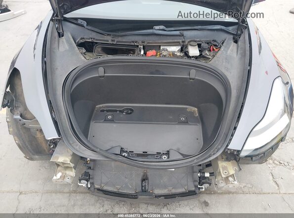 5YJ3E1EB6JF089834 2018 TESLA MODEL 3 Gray Rear view