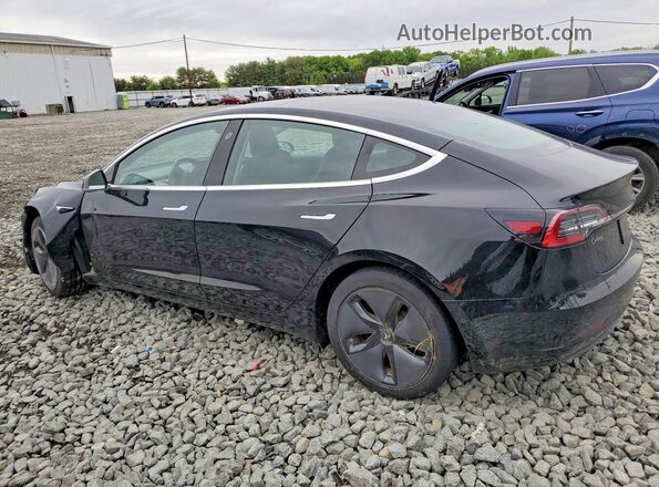 5YJ3E1EB6KF191233 2019 TESLA MODEL Black Հետևի ձախ