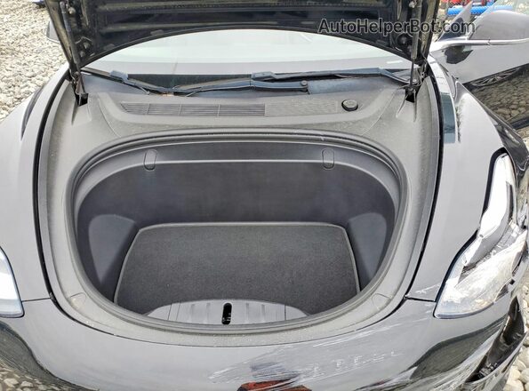 5YJ3E1EB6KF191233 2019 TESLA MODEL Black Սալոնի հետևի տեսք