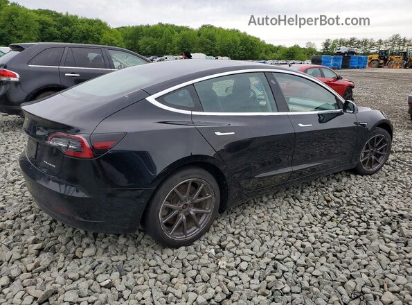 5YJ3E1EB6KF191233 2019 TESLA MODEL Black Հետևի աջ