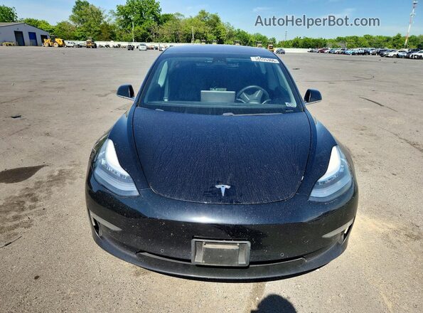 5YJ3E1EB6KF191894 2019 TESLA MODEL Black Դիմացի տեսք
