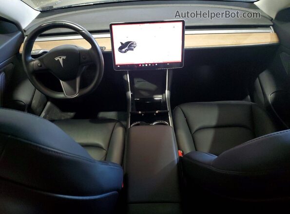 5YJ3E1EB6KF386507 2019 TESLA OTHER Угольный Вид панели приборов
