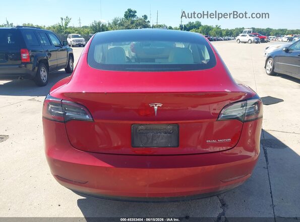 5YJ3E1EB6KF472688 2019 TESLA MODEL 3 Red 