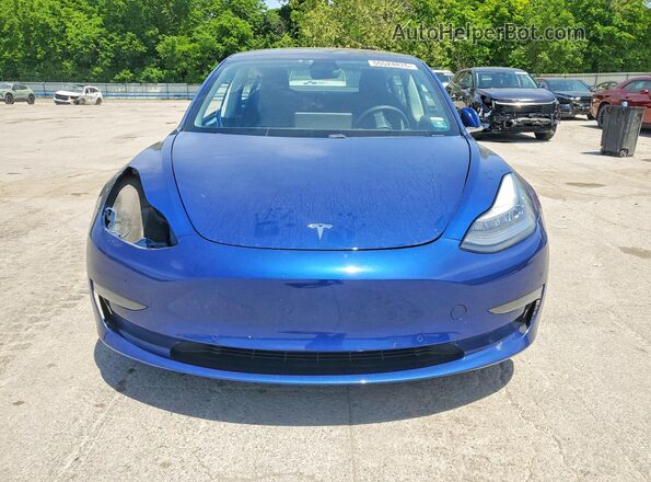 5YJ3E1EB6LF620503 2020 TESLA MODEL Blue 