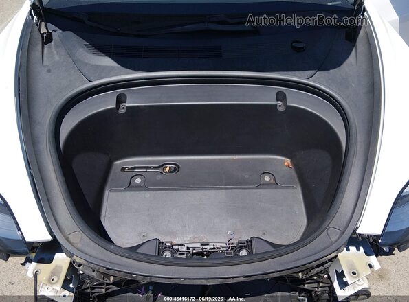 5YJ3E1EB6LF621344 2020 TESLA MODEL 3 White Widok z tyłu