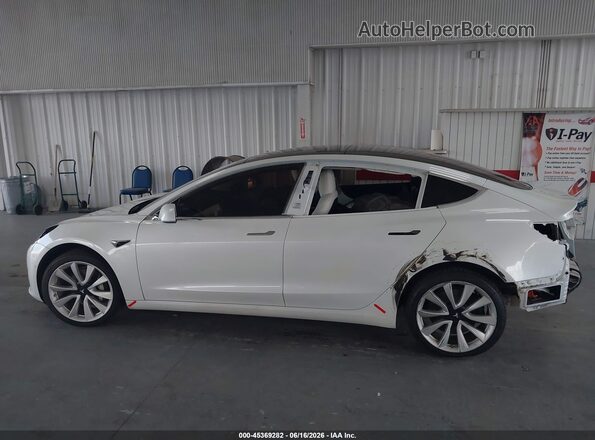 5YJ3E1EB6LF628777 2020 TESLA MODEL 3 White Vista interior de 360 grados
