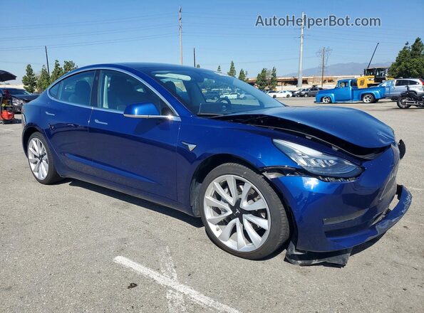 5YJ3E1EB6LF638273 2020 TESLA MODEL Blue 