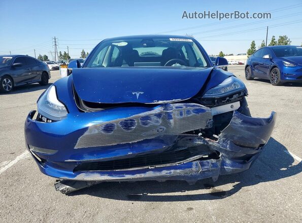 5YJ3E1EB6LF638273 2020 TESLA MODEL Blue 