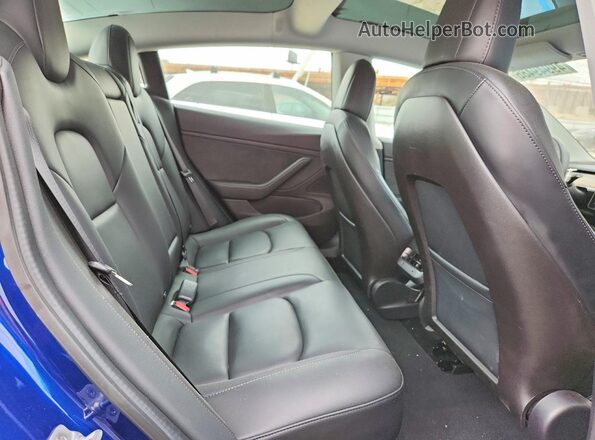5YJ3E1EB6LF638273 2020 TESLA MODEL Blue 