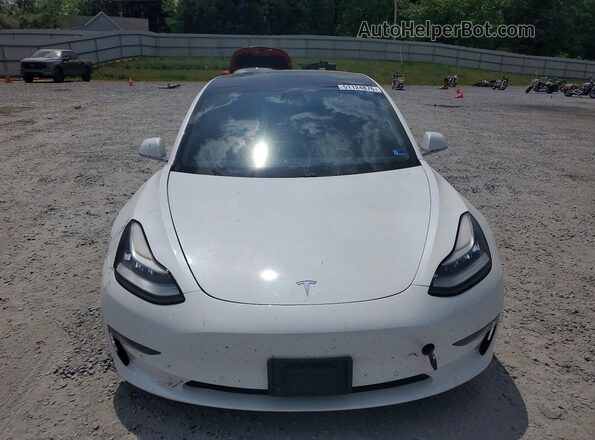5YJ3E1EB6LF651220 2020 TESLA MODEL Белый Вид спереди