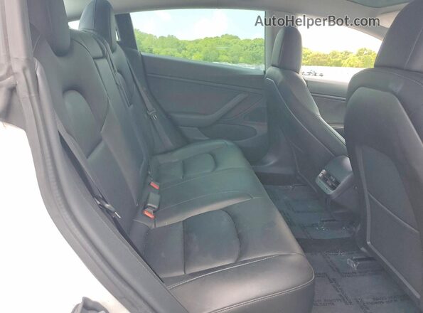 5YJ3E1EB6LF651220 2020 TESLA MODEL Белый Вид задних сидений