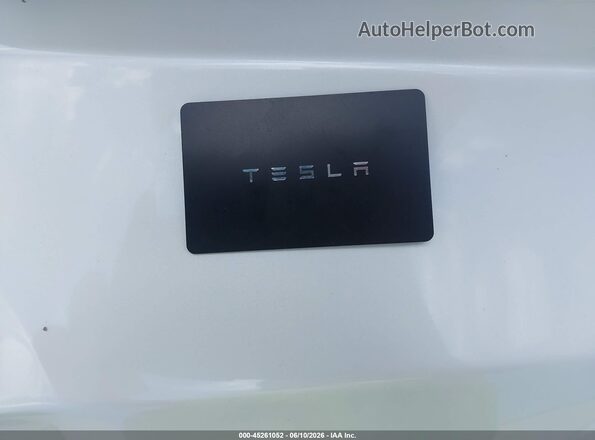 5YJ3E1EB6LF719855 2020 TESLA MODEL 3 White Rear view