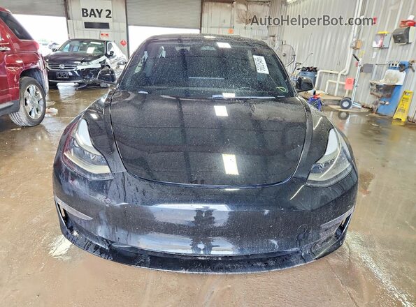 5YJ3E1EB6MF869496 2021 TESLA MODEL Black Widok z przodu