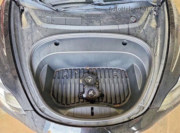 5YJ3E1EB6MF869496 2021 TESLA MODEL Black Widok wnętrza z tyłu