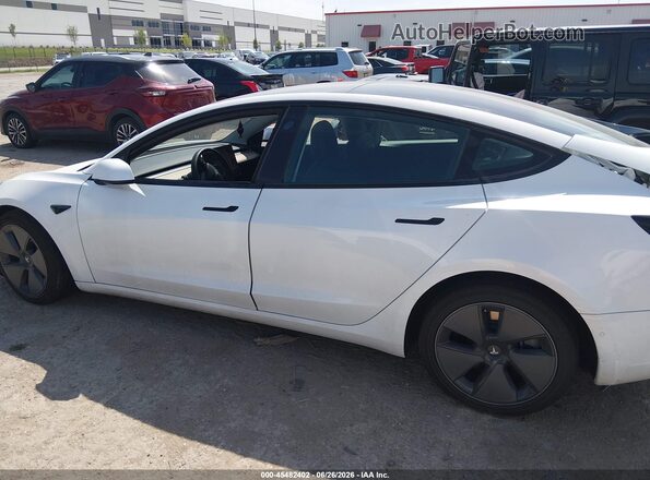 5YJ3E1EB6MF915540 2021 TESLA MODEL 3 White Սարքավորումների վահանակի տեսք