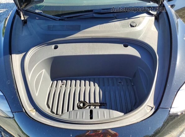 5YJ3E1EB6NF272897 2022 TESLA MODEL Черный Вид задней части салона