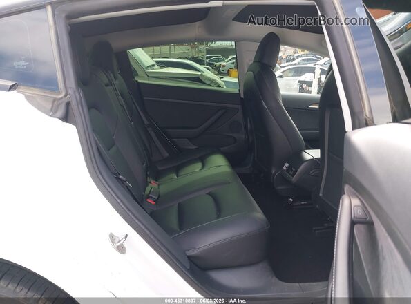 5YJ3E1EB6NF341023 2022 TESLA MODEL 3 Белый Вид наклейки с VIN-кодом