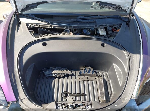 5YJ3E1EB6NF352393 2022 TESLA MODEL 3 Фиолетовый Вид сзади