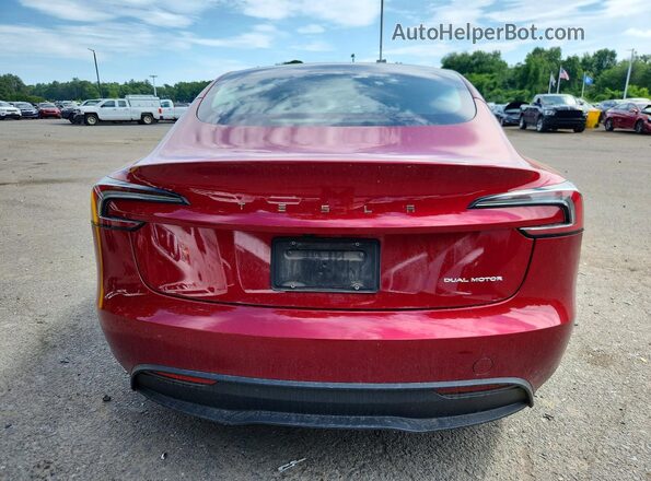5YJ3E1EB6RF793298 2024 TESLA MODEL Red 