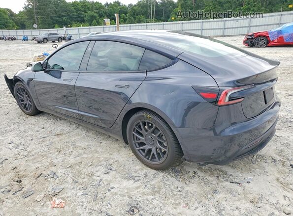 5YJ3E1EB6RF802162 2024 TESLA MODEL Gray Задня ліва чверть