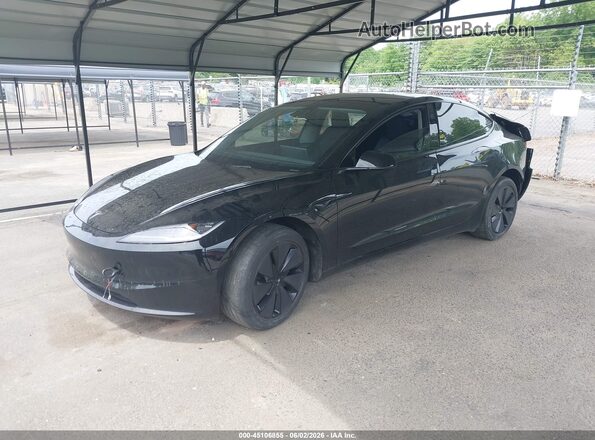 5YJ3E1EB6RF806602 2024 TESLA MODEL 3 Black Front left