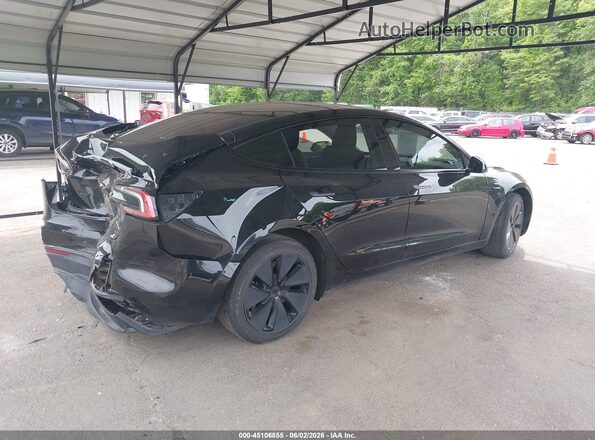 5YJ3E1EB6RF806602 2024 TESLA MODEL 3 Black Instrument cluster view