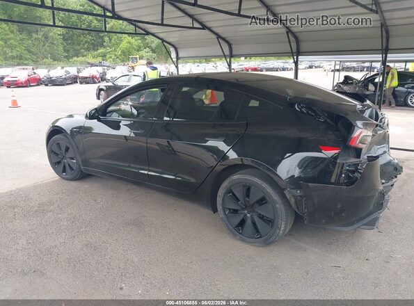 5YJ3E1EB6RF806602 2024 TESLA MODEL 3 Black Rear interior view