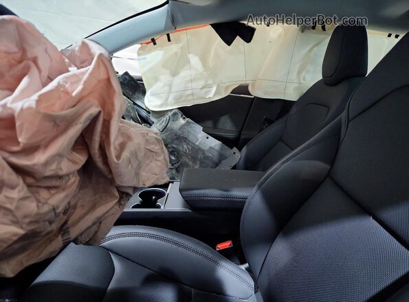 5YJ3E1EB6SF020563 2025 TESLA MODEL Blue Вид салону спереду