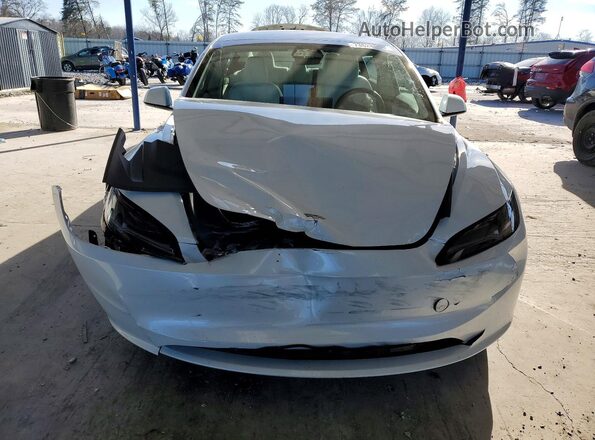 5YJ3E1EB6SF875991 2025 TESLA MODEL Белый Вид спереди