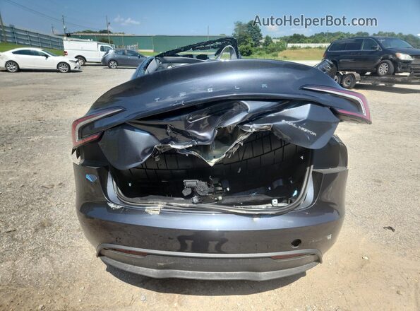 5YJ3E1EB6SF884724 2025 TESLA MODEL Gray Հետևի տեսք